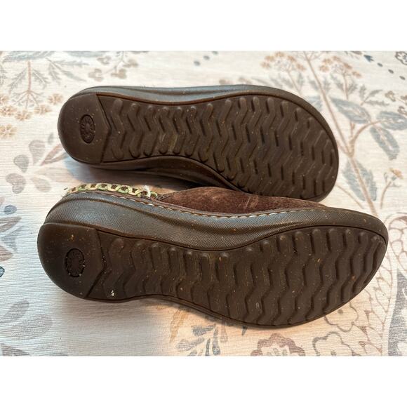UGG Australia Kohala Sheepskin Slip On Brown Suede Mules Comfort Clogs Women's 8 - Picture 6 of 6